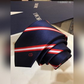 Новый галстук от Do Dior для мужчин [Галстук с вышитым логотипом