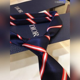 Новый галстук от Do Dior для мужчин [Галстук с вышитым логотипом