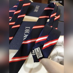 Новый галстук от Do Dior для мужчин [Галстук с вышитым логотипом