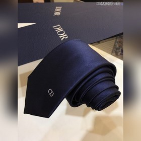 Новый галстук от Do Dior для мужчин [Галстук с вышитым логотипом