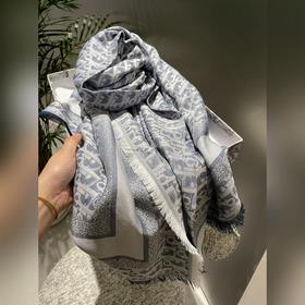 Высококачественный шарф Dior с классическим квадратным узором и б