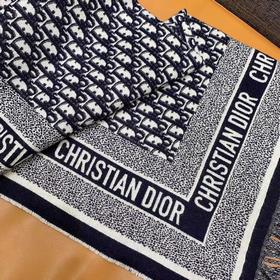 Dior CD с логотипом, большое шарф-шаль, плед, три в одном, матери
