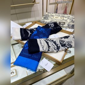 Новейшая коллекция Dior 【Длинный шарф Granville Garden】 Длинный ш