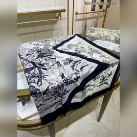 Новейшая коллекция Dior 【Длинный шарф Granville Garden】 Длинный ш