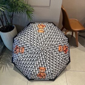 DIOR (Dior) новый трехсекционный автоматический складной зонт от