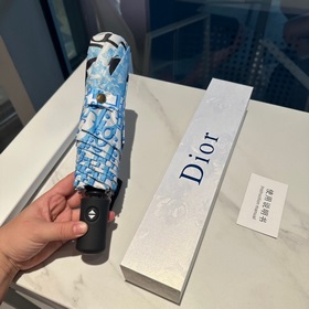 DIOR (Dior) новый трехсекционный автоматический складной зонт от 