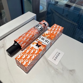 DIOR (Dior) новый трехсекционный автоматический складной зонт от 