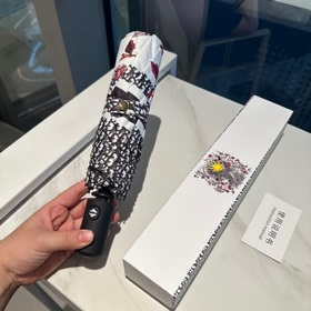 DIOR (Dior) новый трехсекционный автоматический складной зонт от 