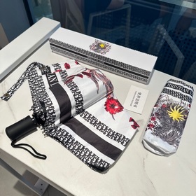 DIOR (Dior) новый трехсекционный автоматический складной зонт от 