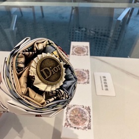 DIOR (Dior) новый трехсекционный автоматический складной зонт от 