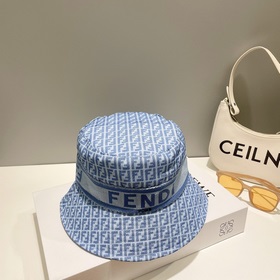 FENDI, вышитая рыбацкая шапка, лаконичная и элегантная, чрезвычай