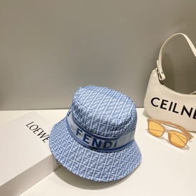 FENDI, вышитая рыбацкая шапка, лаконичная и элегантная, чрезвычай