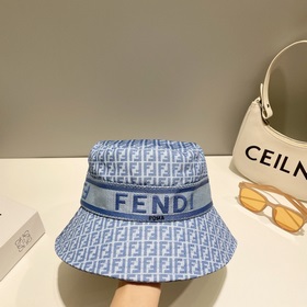FENDI, вышитая рыбацкая шапка, лаконичная и элегантная, чрезвычай