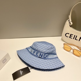 FENDI, вышитая рыбацкая шапка, лаконичная и элегантная, чрезвычай