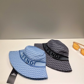 FENDI, вышитая рыбацкая шапка, лаконичная и элегантная, чрезвычай