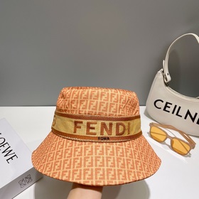 FENDI, вышитая рыбацкая шапка, лаконичная и элегантная, чрезвычай