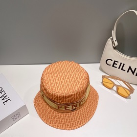 FENDI, вышитая рыбацкая шапка, лаконичная и элегантная, чрезвычай