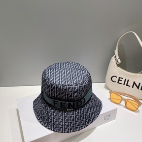 FENDI, вышитая рыбацкая шапка, лаконичная и элегантная, чрезвычай