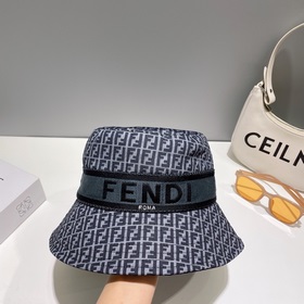 FENDI, вышитая рыбацкая шапка, лаконичная и элегантная, чрезвычай