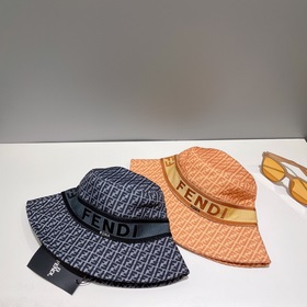 FENDI, вышитая рыбацкая шапка, лаконичная и элегантная, чрезвычай