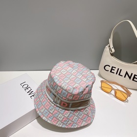 FENDI, вышитая рыбацкая шапка, лаконичная и элегантная, чрезвычай