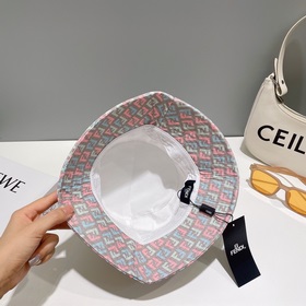 FENDI, вышитая рыбацкая шапка, лаконичная и элегантная, чрезвычай