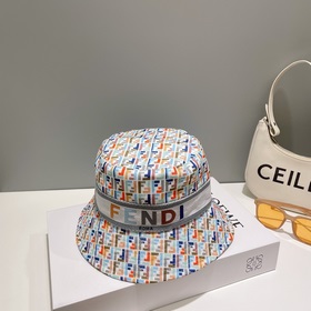 FENDI, вышитая рыбацкая шапка, лаконичная и элегантная, чрезвычай