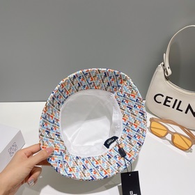 FENDI, вышитая рыбацкая шапка, лаконичная и элегантная, чрезвычай