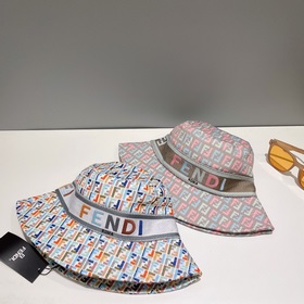 FENDI, вышитая рыбацкая шапка, лаконичная и элегантная, чрезвычай