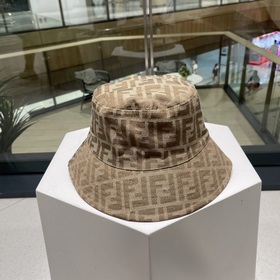 FENDI - Новая двусторонняя кепка с узором виде рыбацкой сети Кла