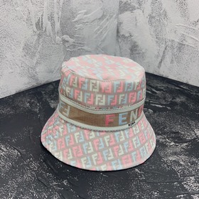 FENDI Fendi Новые цвета, рыбацкая кепка, классический аксессуар F