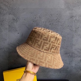 FENDI FF рыбацкая кепка с двухсторонним узором индивидуальным лог
