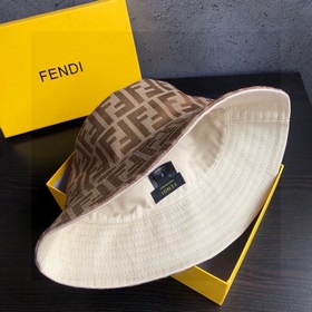 FENDI FF рыбацкая кепка с двухсторонним узором индивидуальным лог