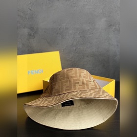 FENDI FF рыбацкая кепка с двухсторонним узором индивидуальным лог