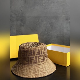 FENDI FF рыбацкая кепка с двухсторонним узором индивидуальным лог
