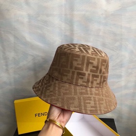 FENDI FF рыбацкая кепка с двухсторонним узором индивидуальным лог