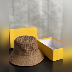 FENDI FF рыбацкая кепка с двухсторонним узором индивидуальным лог