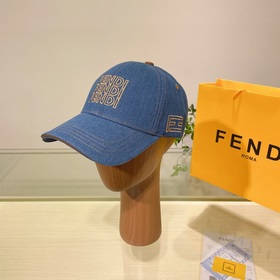 Новая модель джинсовой бейсболки FENDI Усовершенствованная технол