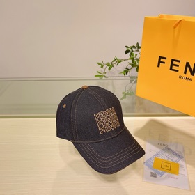 Новая модель джинсовой бейсболки FENDI Усовершенствованная технол