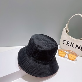 FENDI, двусторонняя рыбацкая шапка, классический узор, лаконичный