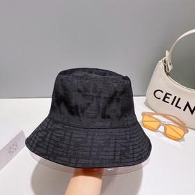 FENDI, двусторонняя рыбацкая шапка, классический узор, лаконичный