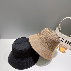 FENDI, двусторонняя рыбацкая шапка, классический узор, лаконичный