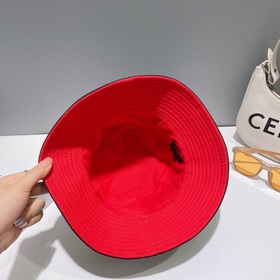 FENDI, двусторонняя рыбацкая шапка, классический узор, лаконичный