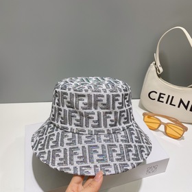 FENDI Фенди Бейсболка из серии Old Flower Классическая модель FF 