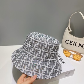 FENDI Фенди Бейсболка из серии Old Flower Классическая модель FF 