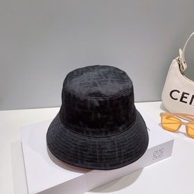 FENDI, двусторонняя рыбацкая шапка, классический узор, лаконичный