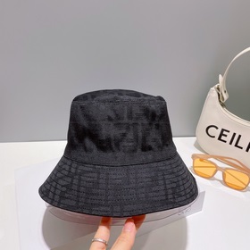 FENDI, двусторонняя рыбацкая шапка, классический узор, лаконичный