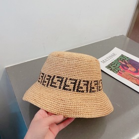 Новая модель шляпы Fendi FD, рыбацкая шляпа, пляжная шляпа, с лог