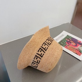Новая модель шляпы Fendi FD, рыбацкая шляпа, пляжная шляпа, с лог