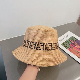 Новая модель шляпы Fendi FD, рыбацкая шляпа, пляжная шляпа, с лог